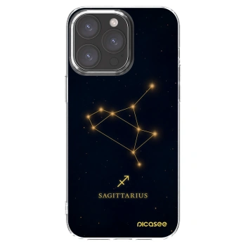 Picasee husă transparentă din silicon pentru Apple iPhone 15 Pro Max - SAGITTARIUS