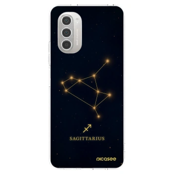 Picasee husă transparentă din silicon pentru Motorola Moto G51 - SAGITTARIUS