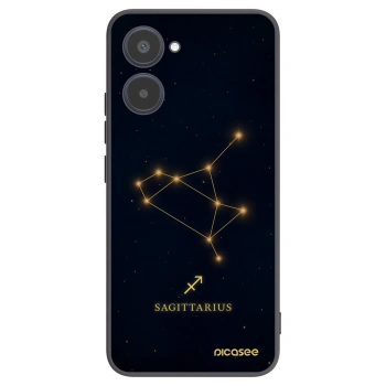 Picasee husă neagră din silicon pentru Realme 10 4G - SAGITTARIUS