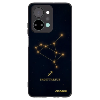 Picasee husă neagră din silicon pentru Honor X7a - SAGITTARIUS