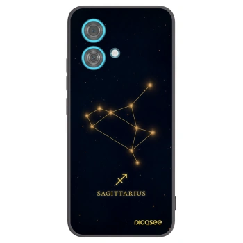 Picasee husă neagră din silicon pentru Motorola Edge 40 Neo - SAGITTARIUS