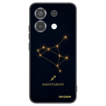 Picasee husă neagră din silicon pentru Xiaomi Poco X6 - SAGITTARIUS