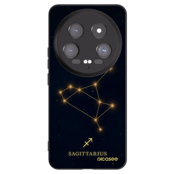 Picasee husă neagră din silicon pentru Xiaomi 14 Ultra - SAGITTARIUS