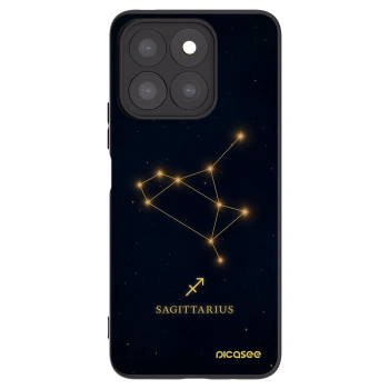Picasee husă neagră din silicon pentru Honor X8b - SAGITTARIUS