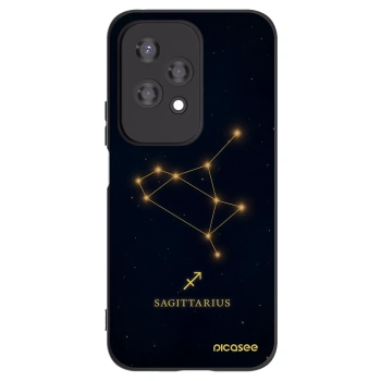 Picasee husă neagră din silicon pentru Honor 200 Lite - SAGITTARIUS