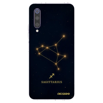 Picasee husă transparentă din silicon pentru Xiaomi Mi 9 - SAGITTARIUS