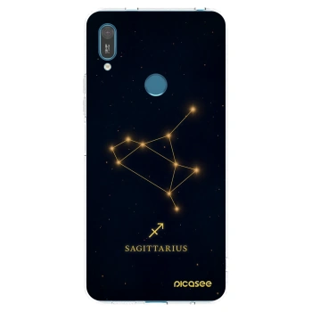Picasee husă transparentă din silicon pentru Huawei Y7 2019 - SAGITTARIUS