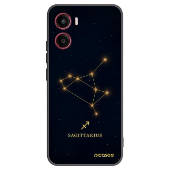 Picasee husă neagră din silicon pentru Motorola Moto G05 - SAGITTARIUS