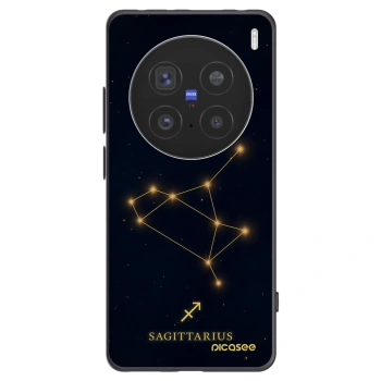 Picasee husă neagră din silicon pentru Vivo X200 Pro - SAGITTARIUS