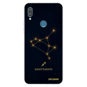 Picasee husă transparentă din silicon pentru Huawei Y6 2019 - SAGITTARIUS