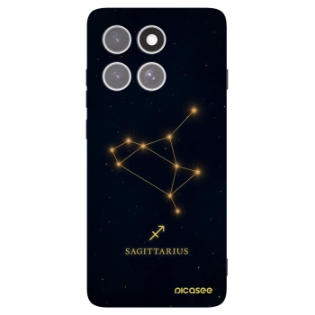 Picasee husă neagră din silicon pentru Motorola Edge 60 Pro - SAGITTARIUS