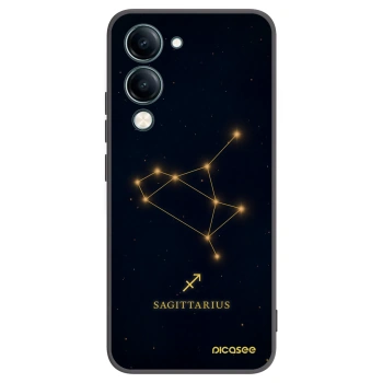 Picasee husă neagră din silicon pentru Vivo Y29s 5G - SAGITTARIUS