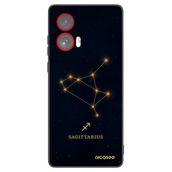 Picasee husă neagră din silicon pentru Motorola Edge 50 Fusion - SAGITTARIUS