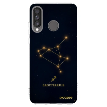 Picasee husă transparentă din silicon pentru Huawei P30 Lite - SAGITTARIUS
