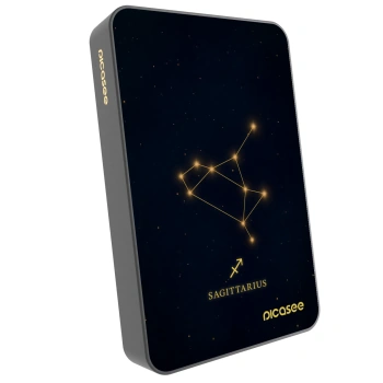 Picasee Powerbank cu MagSafe 10 000 mAh Gri - SAGITTARIUS