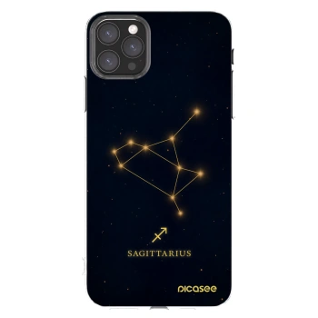 Picasee husă transparentă din silicon pentru Apple iPhone 11 Pro Max - SAGITTARIUS