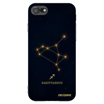 Picasee husă transparentă din silicon pentru Apple iPhone 8 - SAGITTARIUS