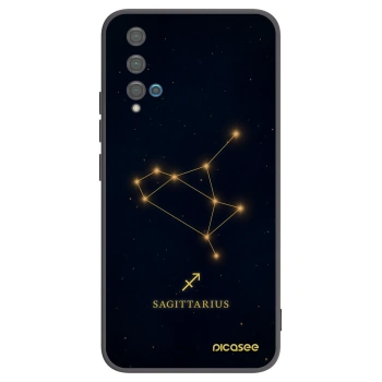 Picasee husă neagră din silicon pentru Huawei Nova 5T - SAGITTARIUS