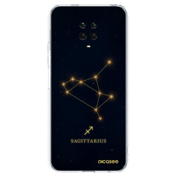 Picasee husă transparentă din silicon pentru Xiaomi Redmi Note 9 Pro - SAGITTARIUS