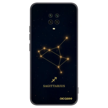 Picasee husă neagră din silicon pentru Xiaomi Redmi Note 9 Pro - SAGITTARIUS