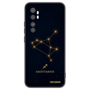 Picasee husă neagră din silicon pentru Xiaomi Mi Note 10 Lite - SAGITTARIUS