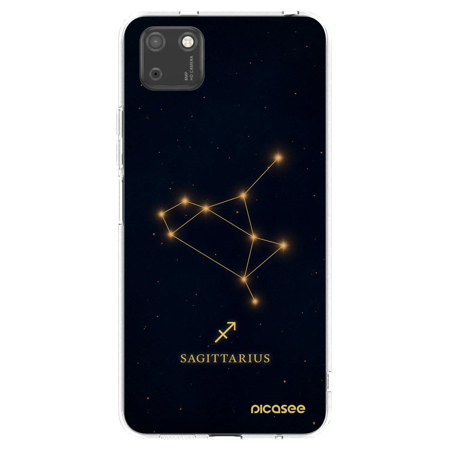 Picasee husă transparentă din silicon pentru Huawei Y5P - SAGITTARIUS