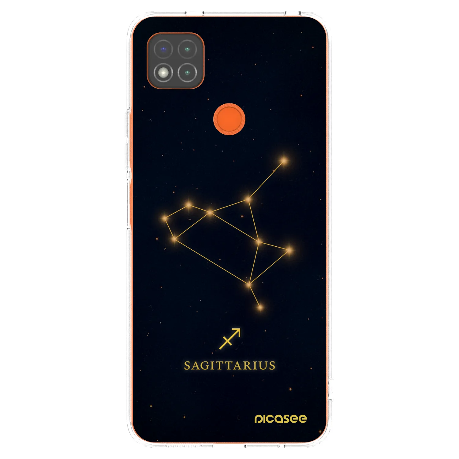 Picasee husă transparentă din silicon pentru Xiaomi Redmi 9C - SAGITTARIUS