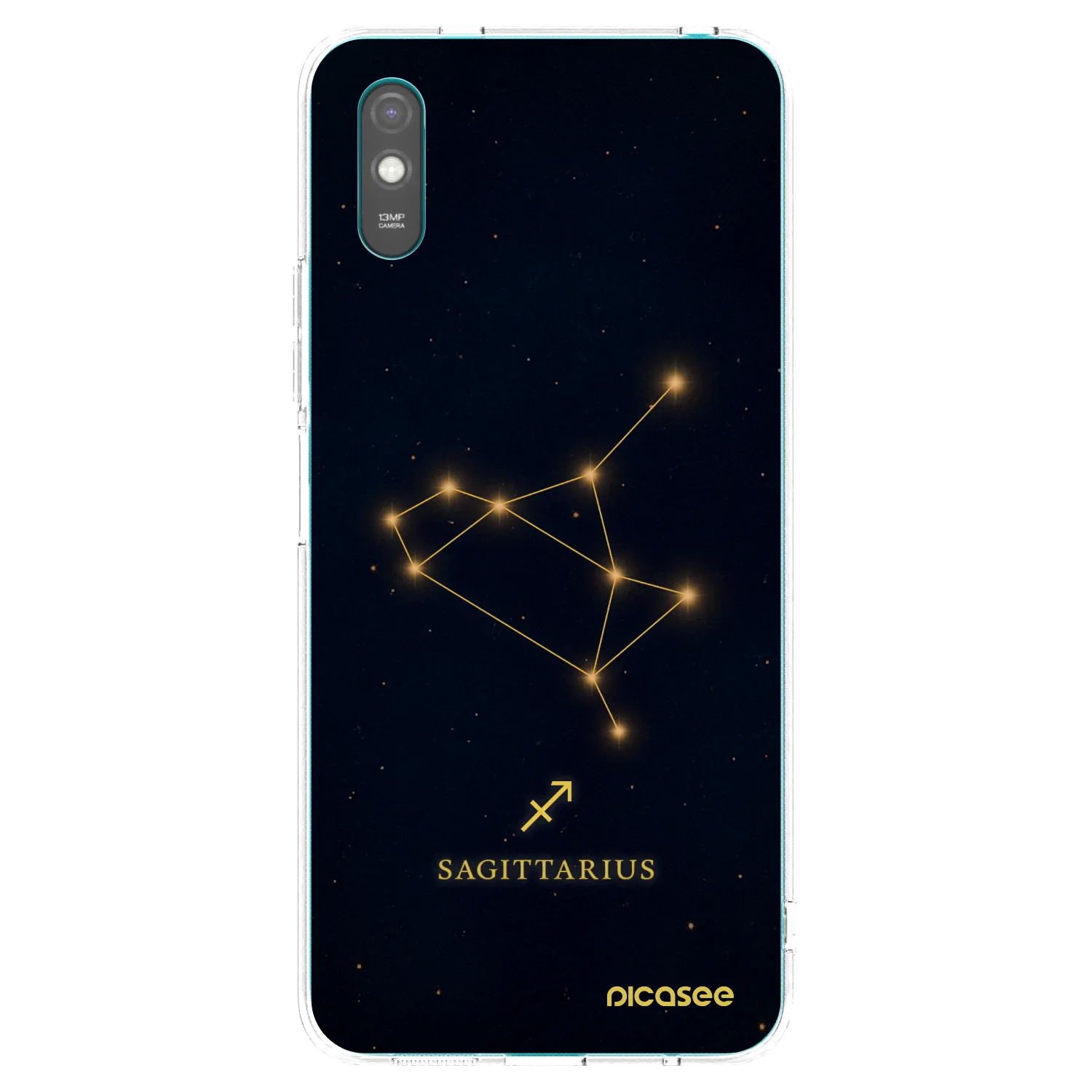 Picasee husă transparentă din silicon pentru Xiaomi Redmi 9A - SAGITTARIUS