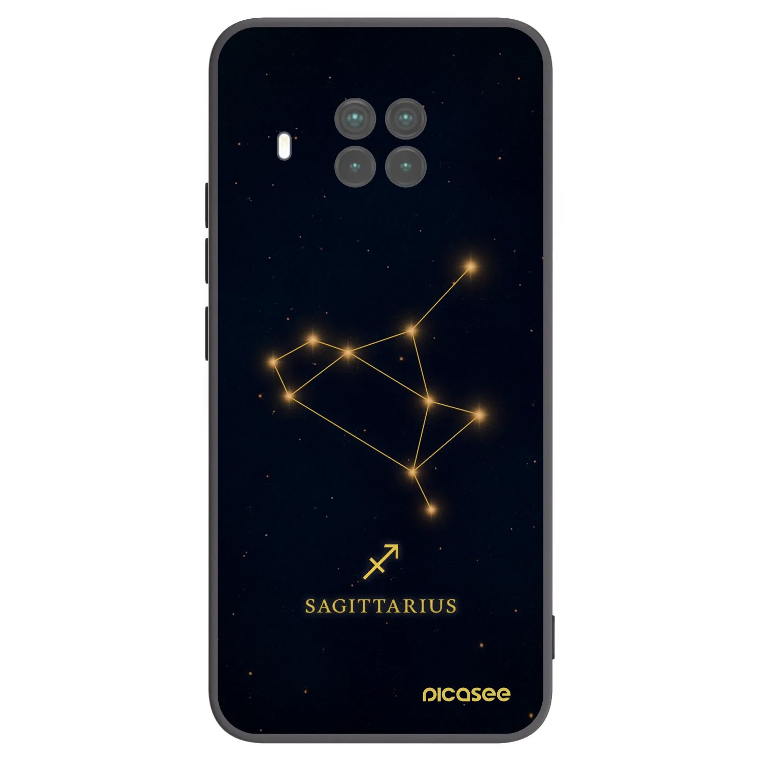 Picasee husă neagră din silicon pentru Xiaomi Mi 10T Lite - SAGITTARIUS