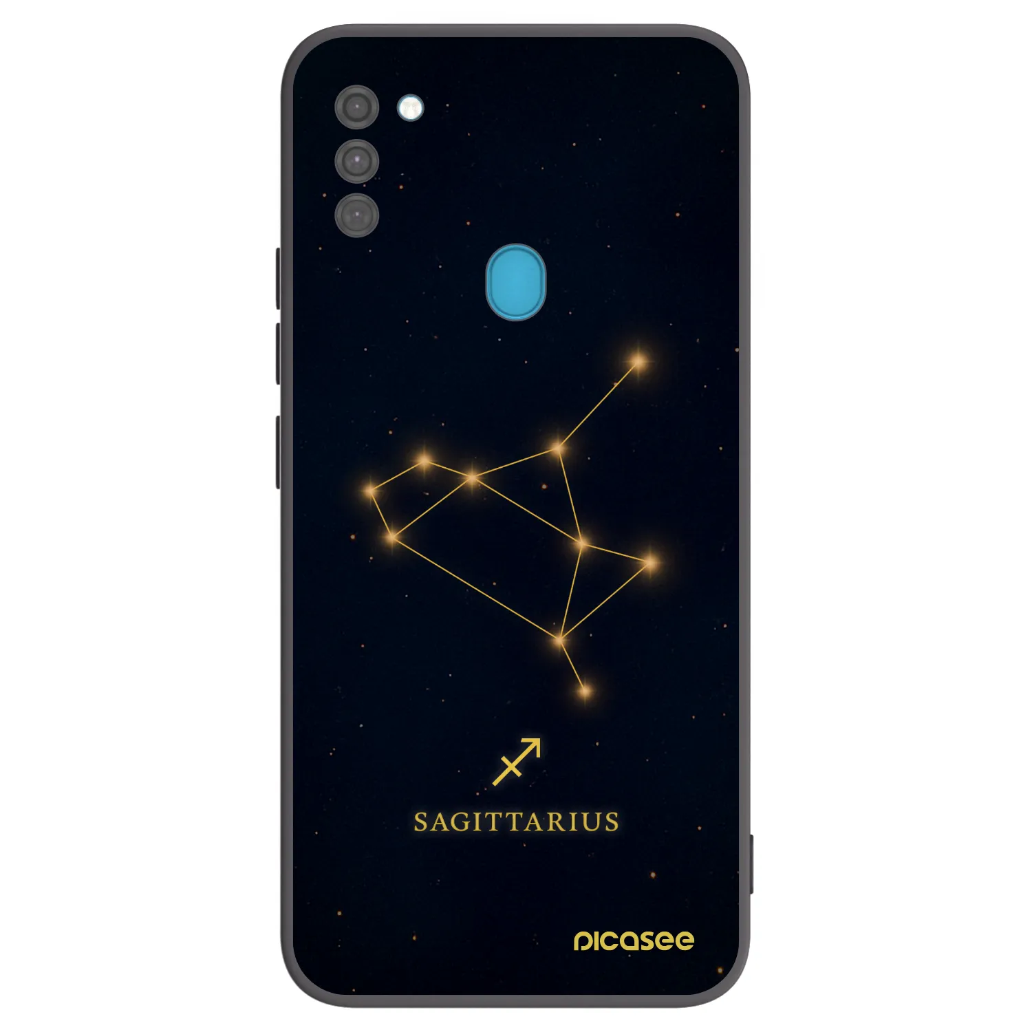 Picasee husă neagră din silicon pentru Samsung Galaxy M11 - SAGITTARIUS