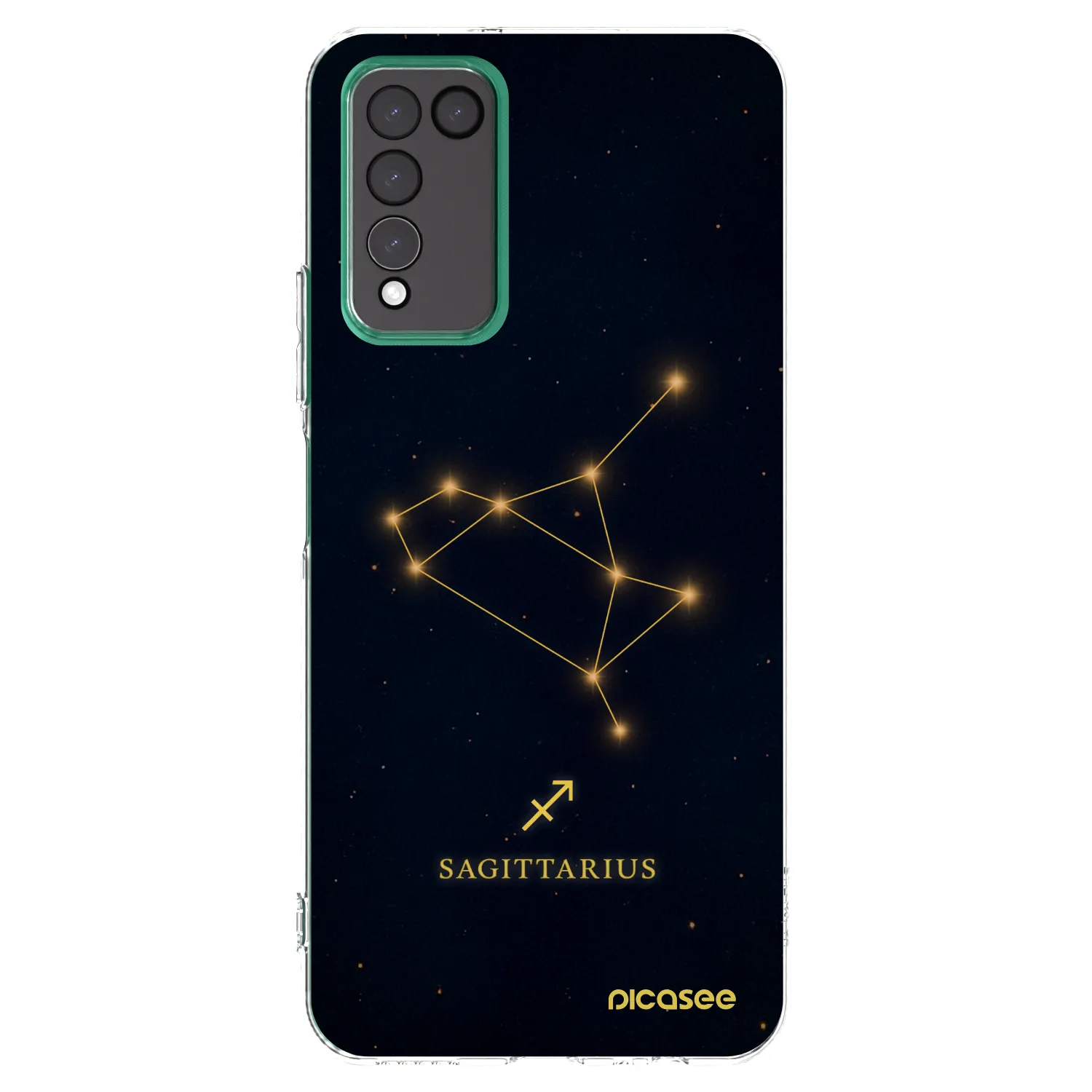 Picasee husă transparentă din silicon pentru Honor 10X Lite - SAGITTARIUS