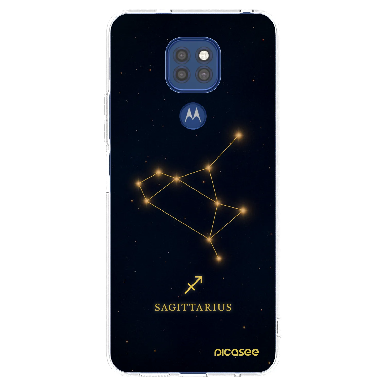 Picasee husă transparentă din silicon pentru Motorola Moto G9 Play - SAGITTARIUS