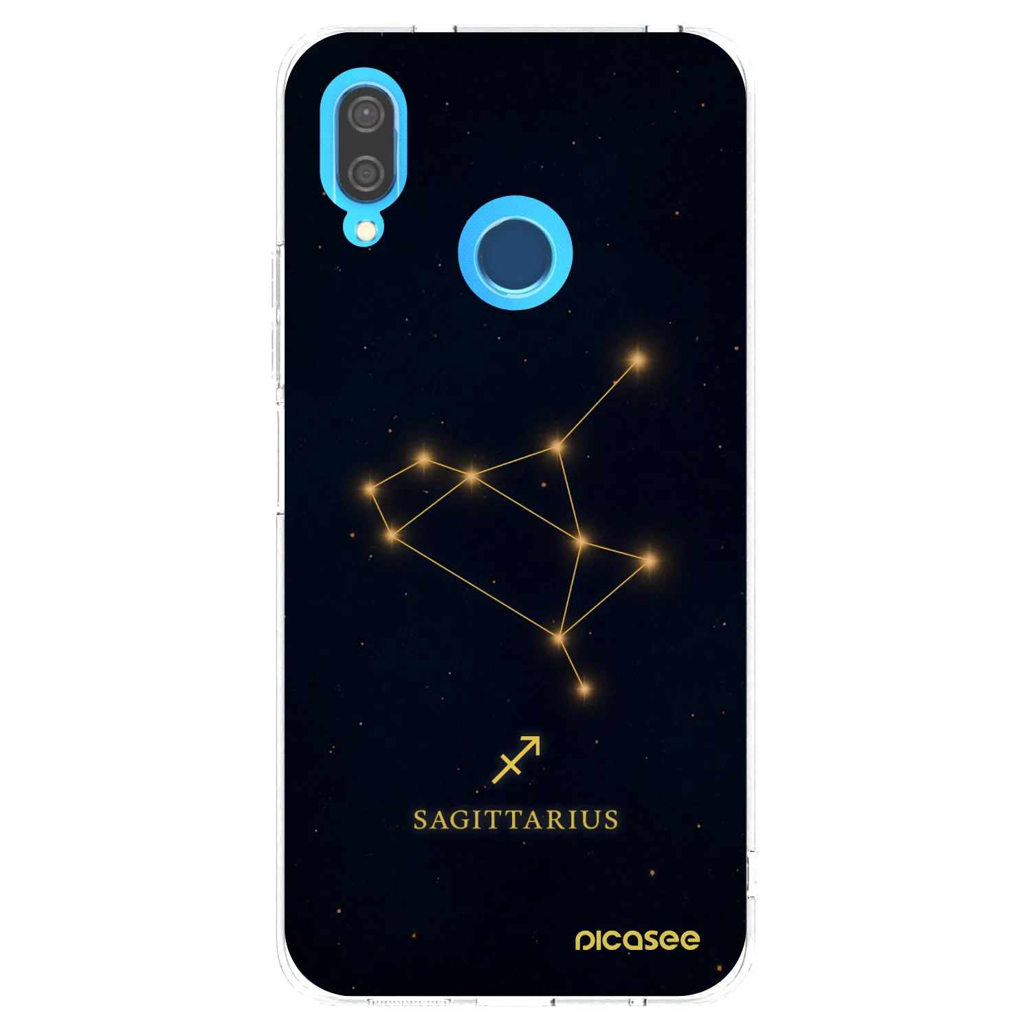 Picasee husă transparentă din silicon pentru Huawei P20 Lite - SAGITTARIUS