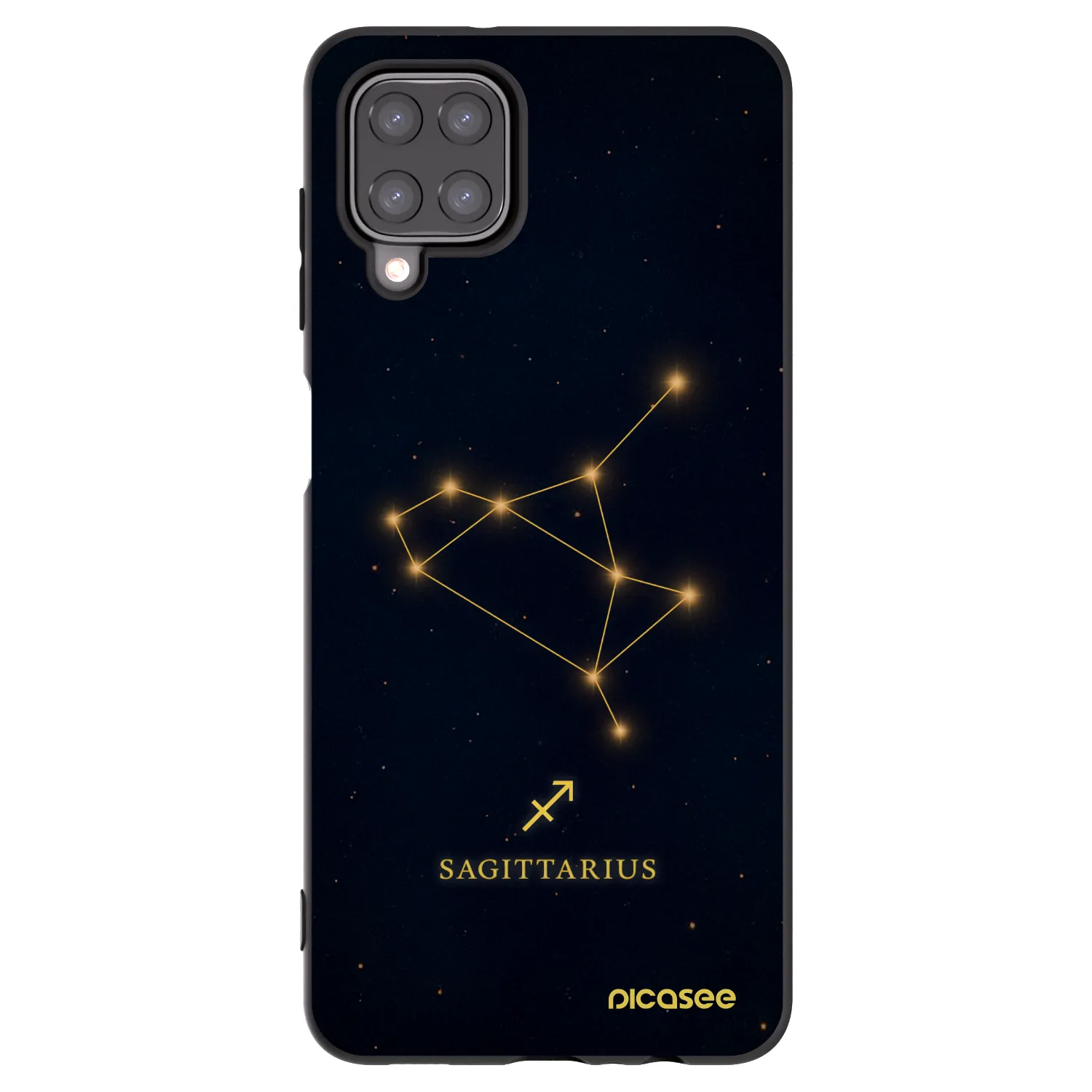 Picasee husă neagră din silicon pentru Samsung Galaxy M12 M127F - SAGITTARIUS