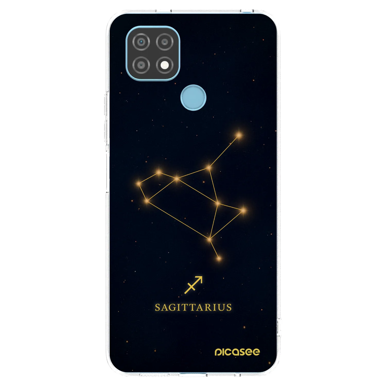 Picasee husă transparentă din silicon pentru Realme C21 - SAGITTARIUS