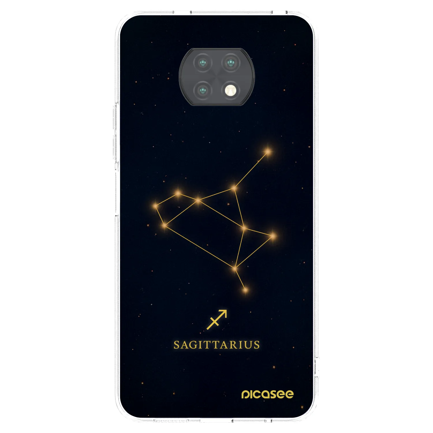 Picasee husă transparentă din silicon pentru Xiaomi Redmi Note 9T - SAGITTARIUS