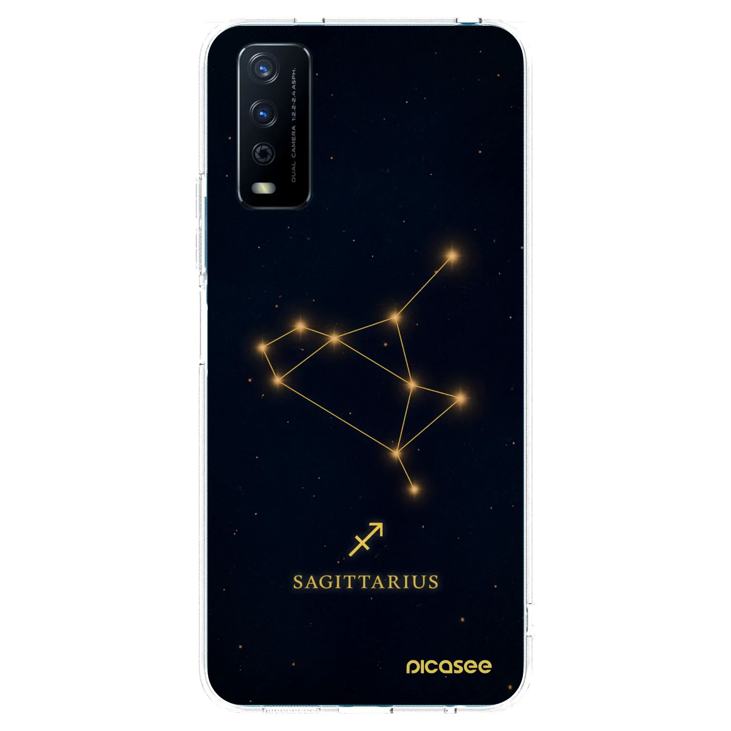 Picasee husă transparentă din silicon pentru Vivo Y11s - SAGITTARIUS