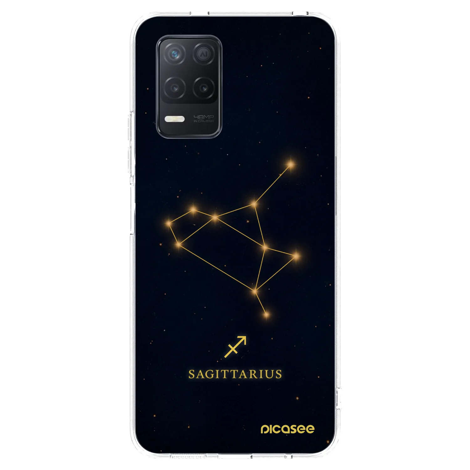 Picasee husă transparentă din silicon pentru Realme 8 5G - SAGITTARIUS