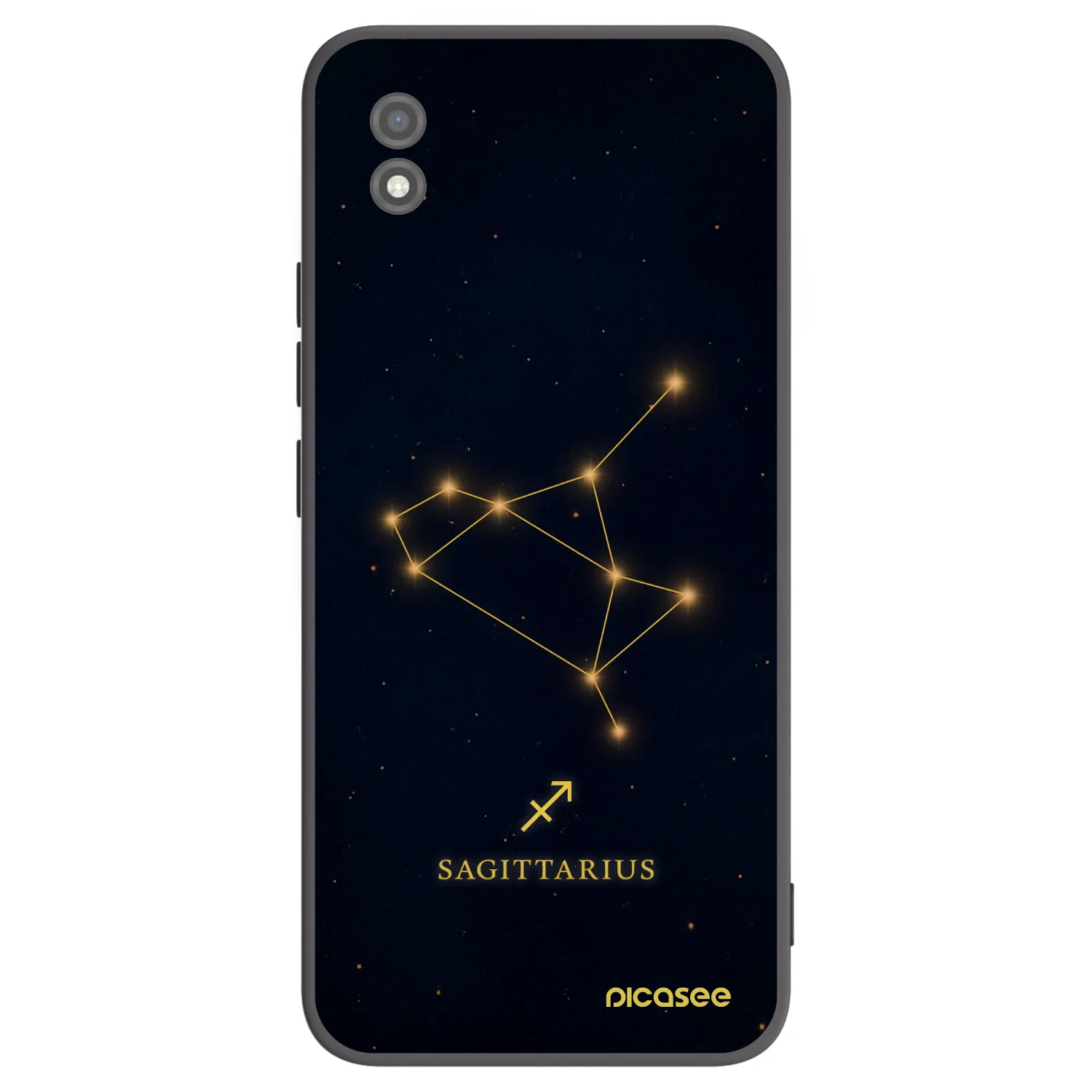Picasee husă neagră din silicon pentru Realme C11 (2021) - SAGITTARIUS