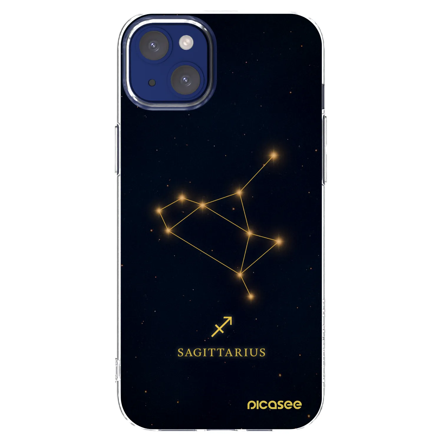 Picasee husă transparentă din silicon pentru Apple iPhone 14 Plus - SAGITTARIUS