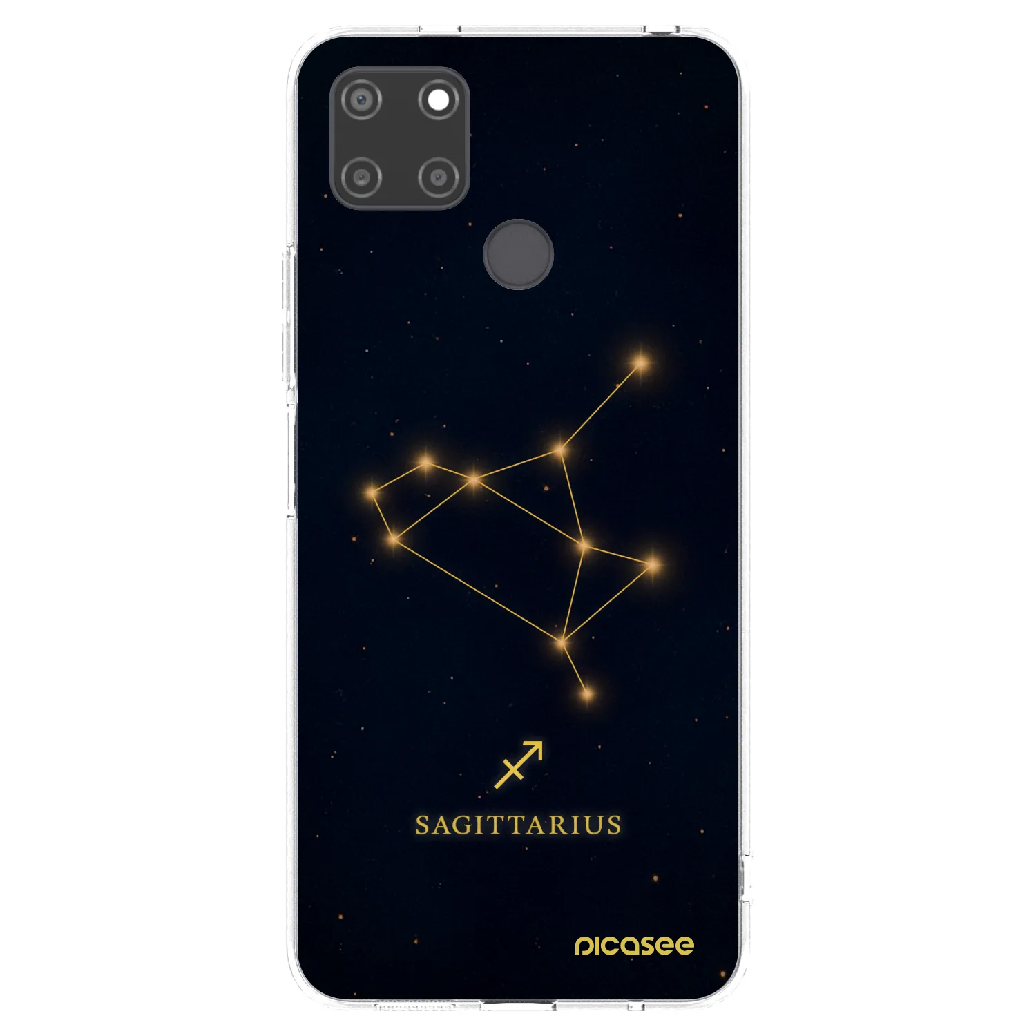 Picasee husă transparentă din silicon pentru Realme C21Y - SAGITTARIUS