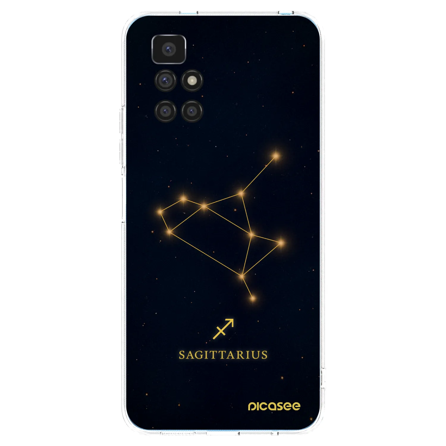 Picasee husă transparentă din silicon pentru Xiaomi Redmi 10 (2022) - SAGITTARIUS