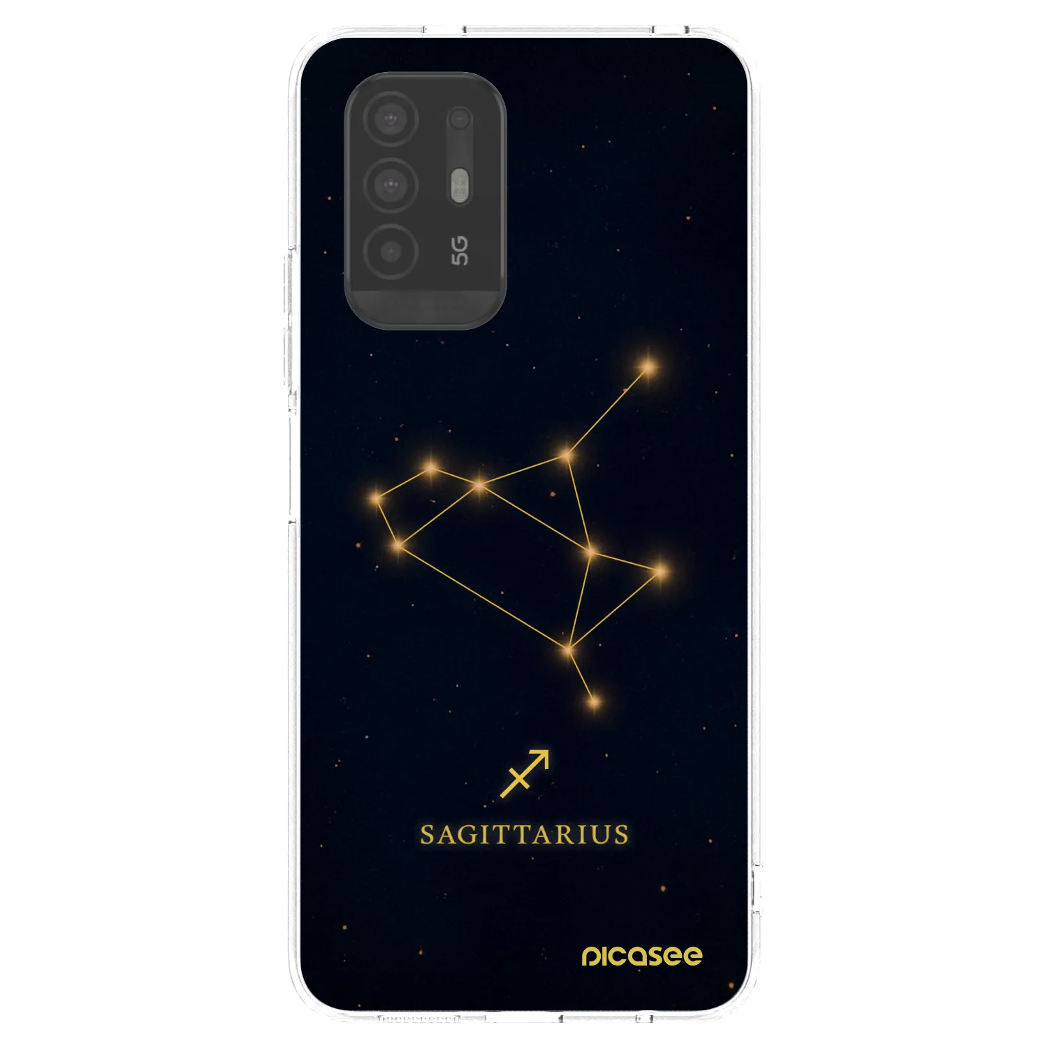 Picasee husă transparentă din silicon pentru OPPO A94 5G - SAGITTARIUS