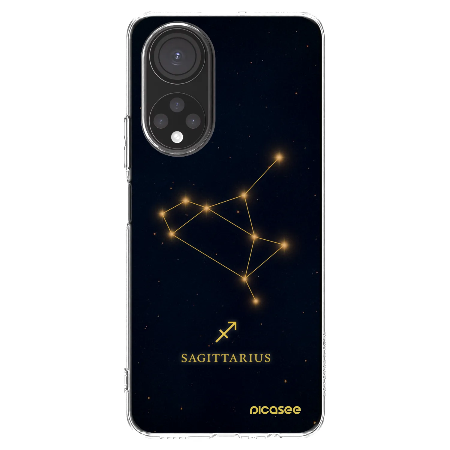 Picasee husă transparentă din silicon pentru Honor X7 - SAGITTARIUS