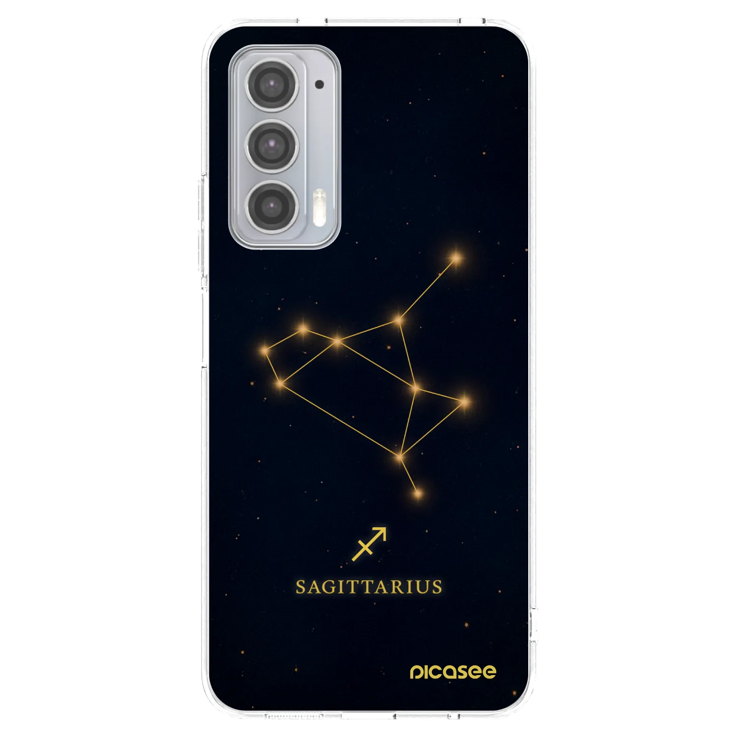 Picasee husă transparentă din silicon pentru Motorola Edge 20 - SAGITTARIUS