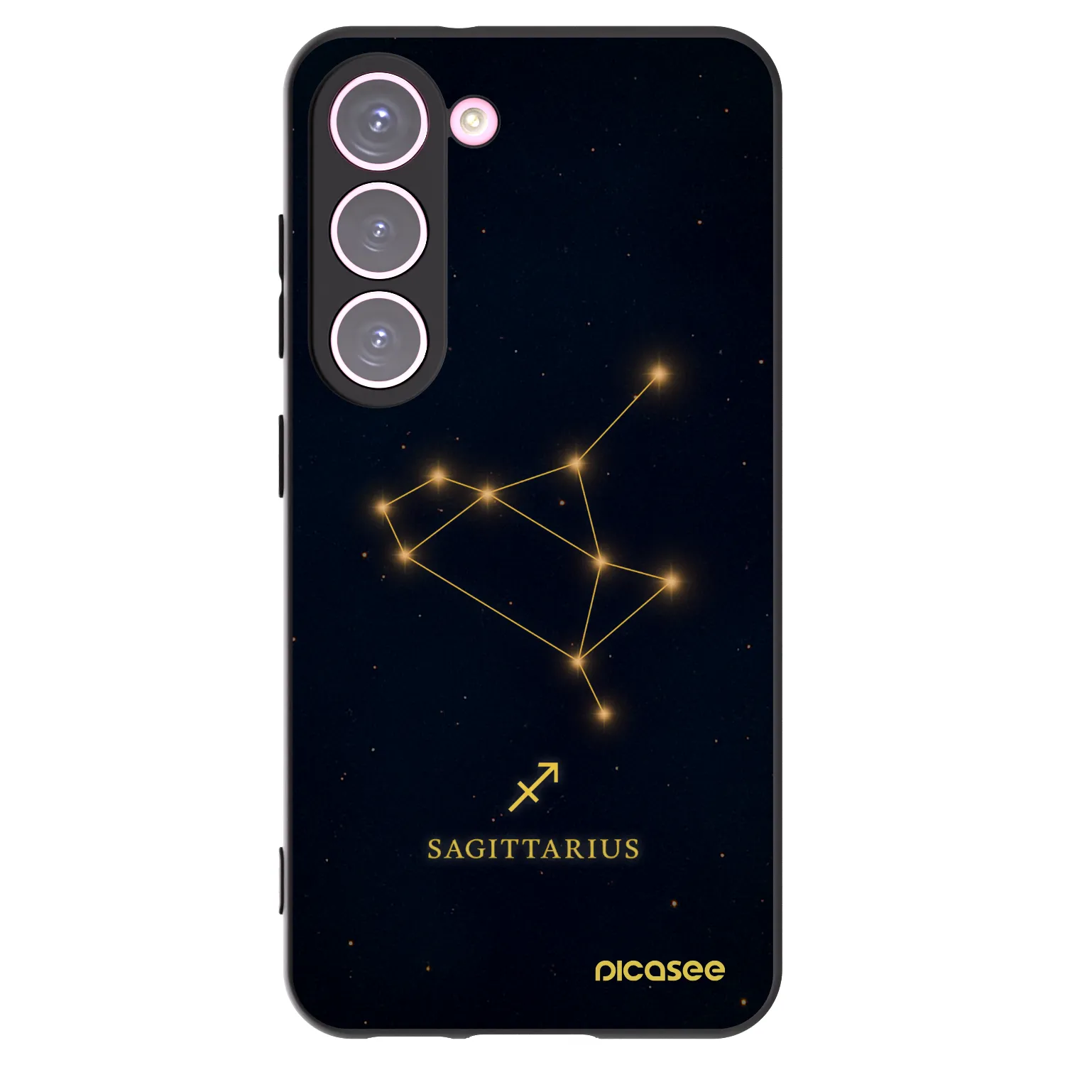 Picasee husă neagră din silicon pentru Samsung Galaxy S23 5G - SAGITTARIUS