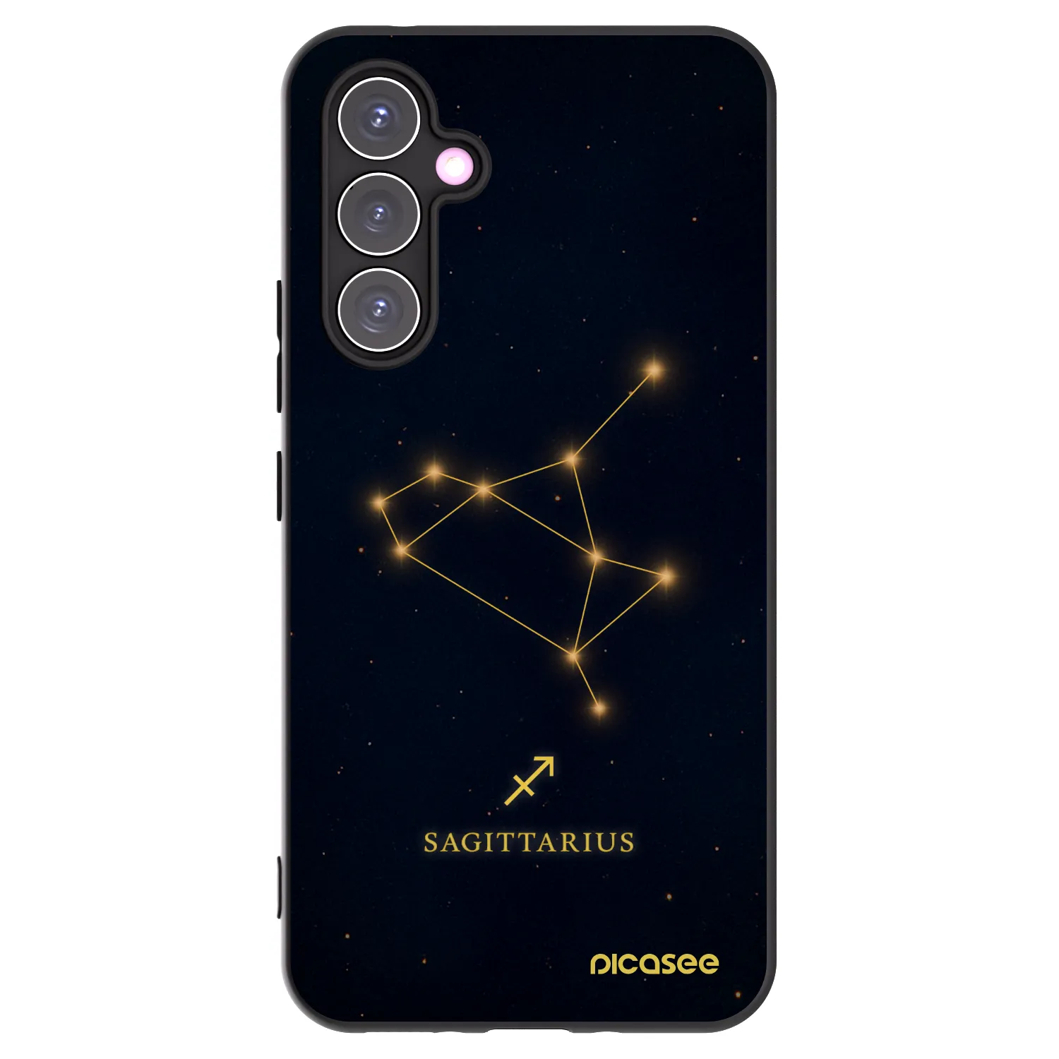 Picasee husă neagră din silicon pentru Samsung Galaxy A54 5G A546B - SAGITTARIUS