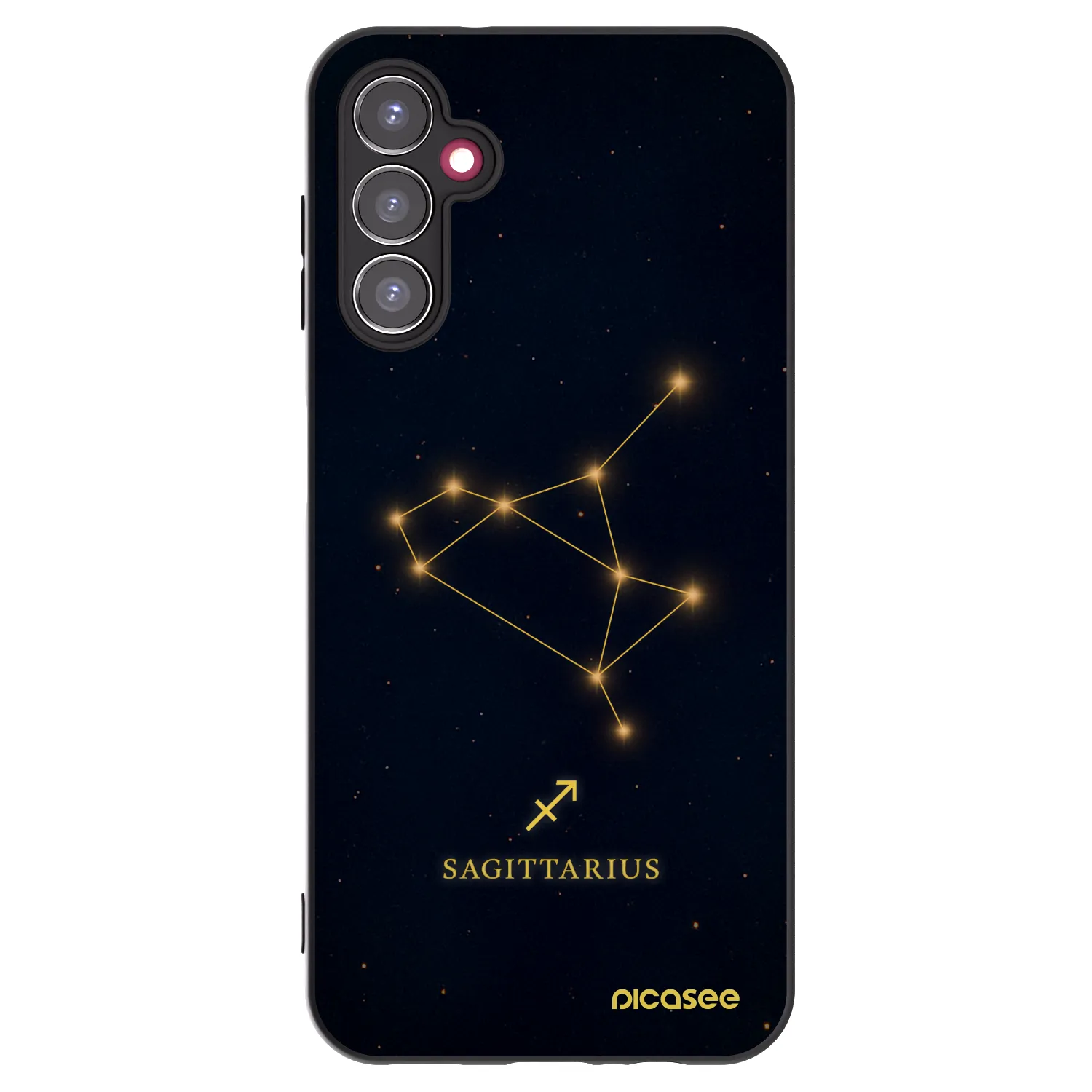 Picasee husă neagră din silicon pentru Samsung Galaxy A14 5G A146P - SAGITTARIUS