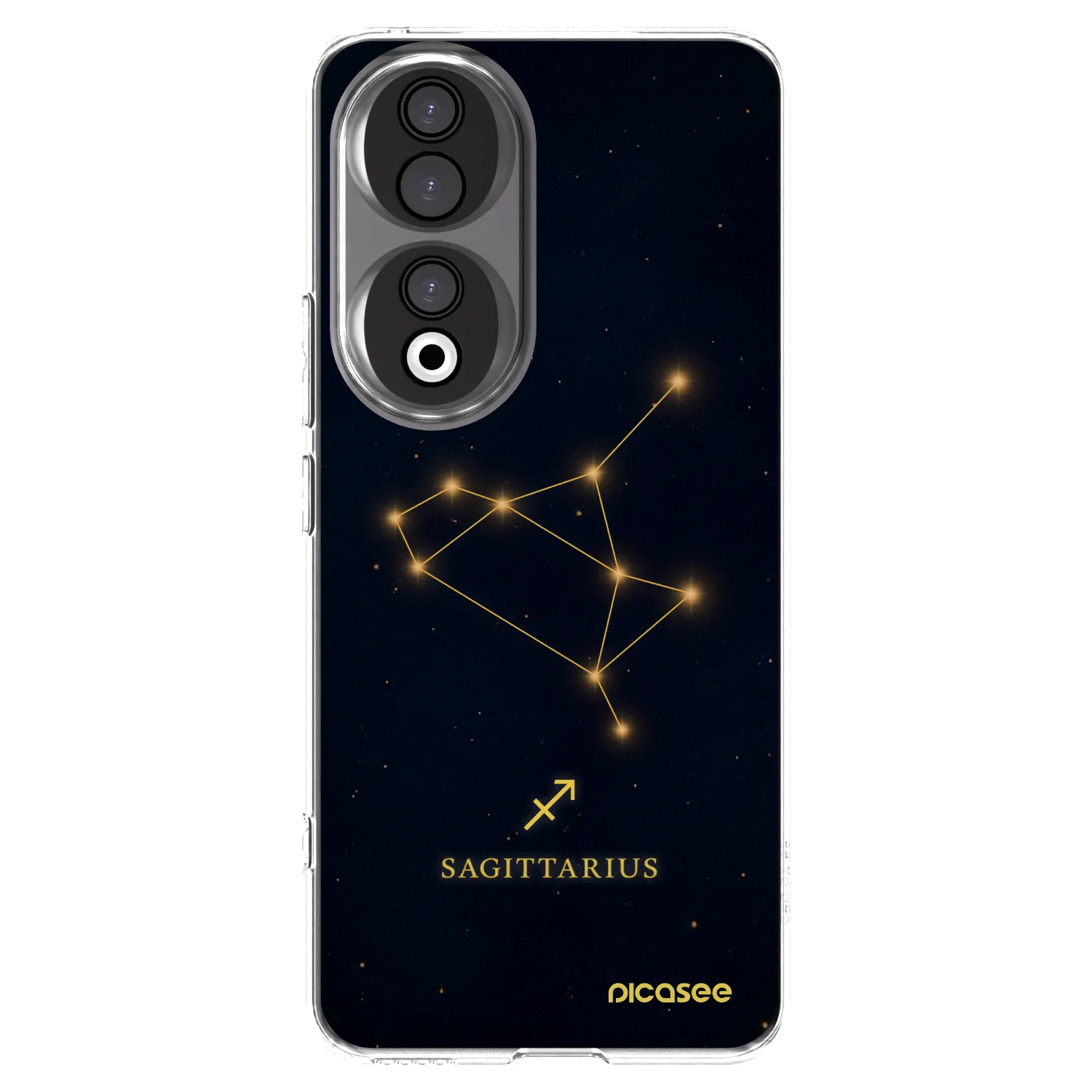 Picasee husă transparentă din silicon pentru Honor 90 5G - SAGITTARIUS