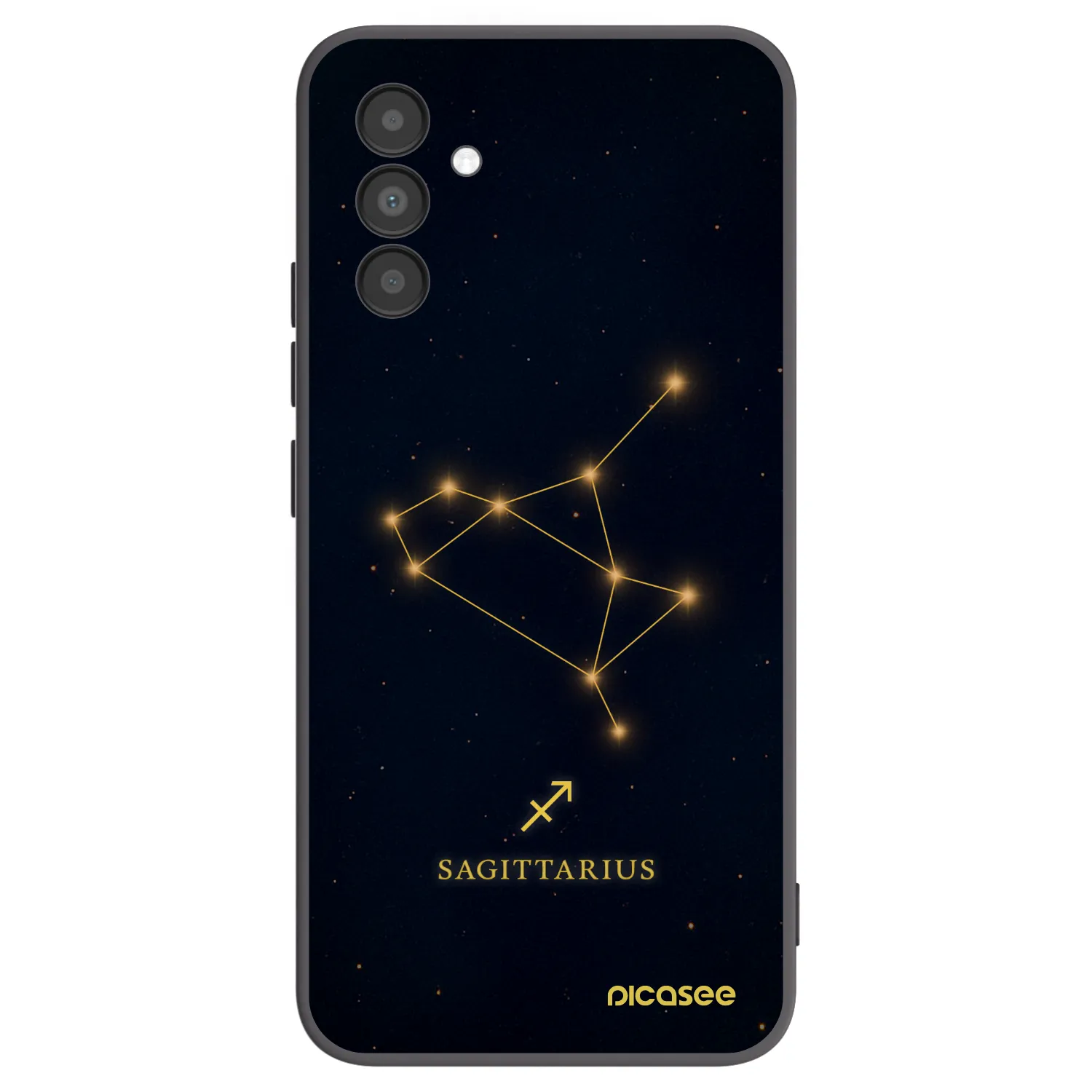 Picasee husă neagră din silicon pentru Samsung Galaxy A04s A047F - SAGITTARIUS